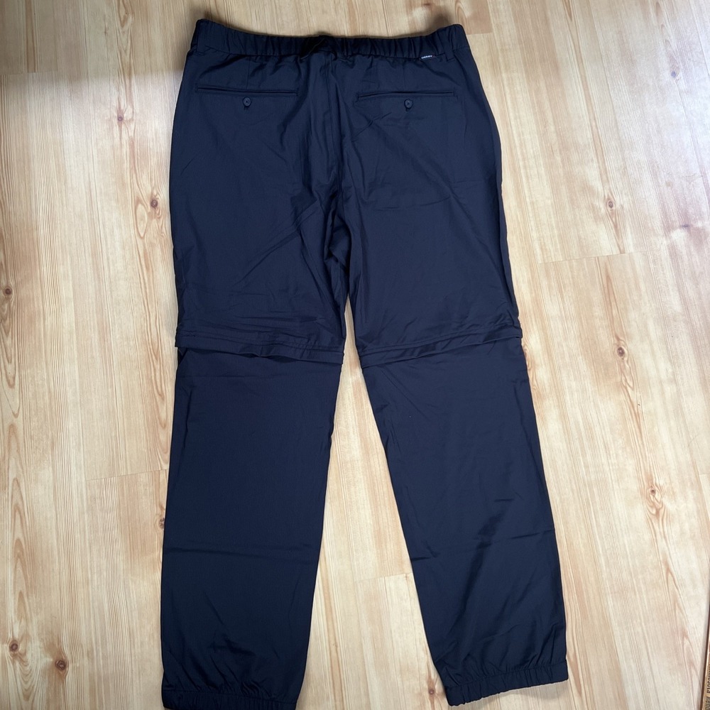GERRY Convertible Relaxed Fit Pants Black Size 38 W 32 L NWT Mens‎ - Picture 8 of 10